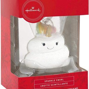 Hallmark Christmas Ornament Sparkle Swirl Unicorn